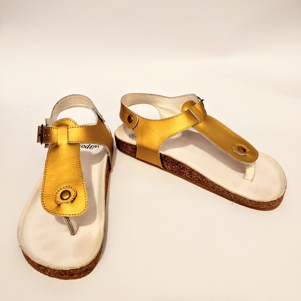 Mini Boden Cork Sandals